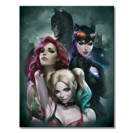 DC Gothem Sirens Tin Sign