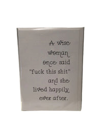 A Wise Woman Card