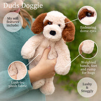 Duds Brown Doggie Plushie
