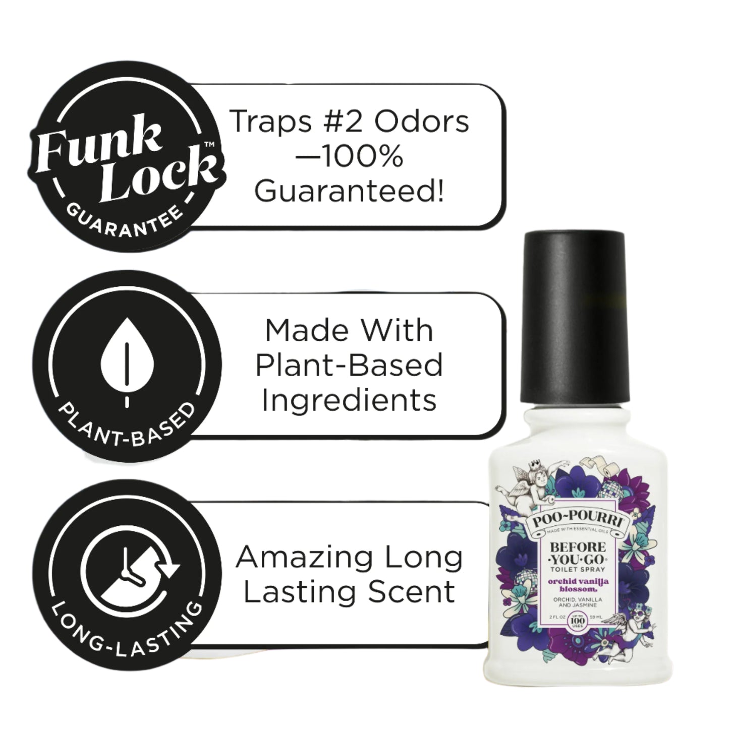 Poo~Pourri Orchid Vanilla Blossom 2oz