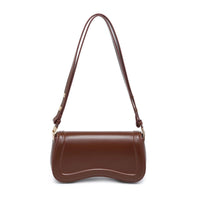 Wave Front Baguette Shoulder Bag