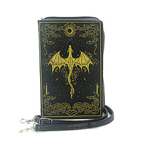Romantasy Dragon Book Clutch Bag