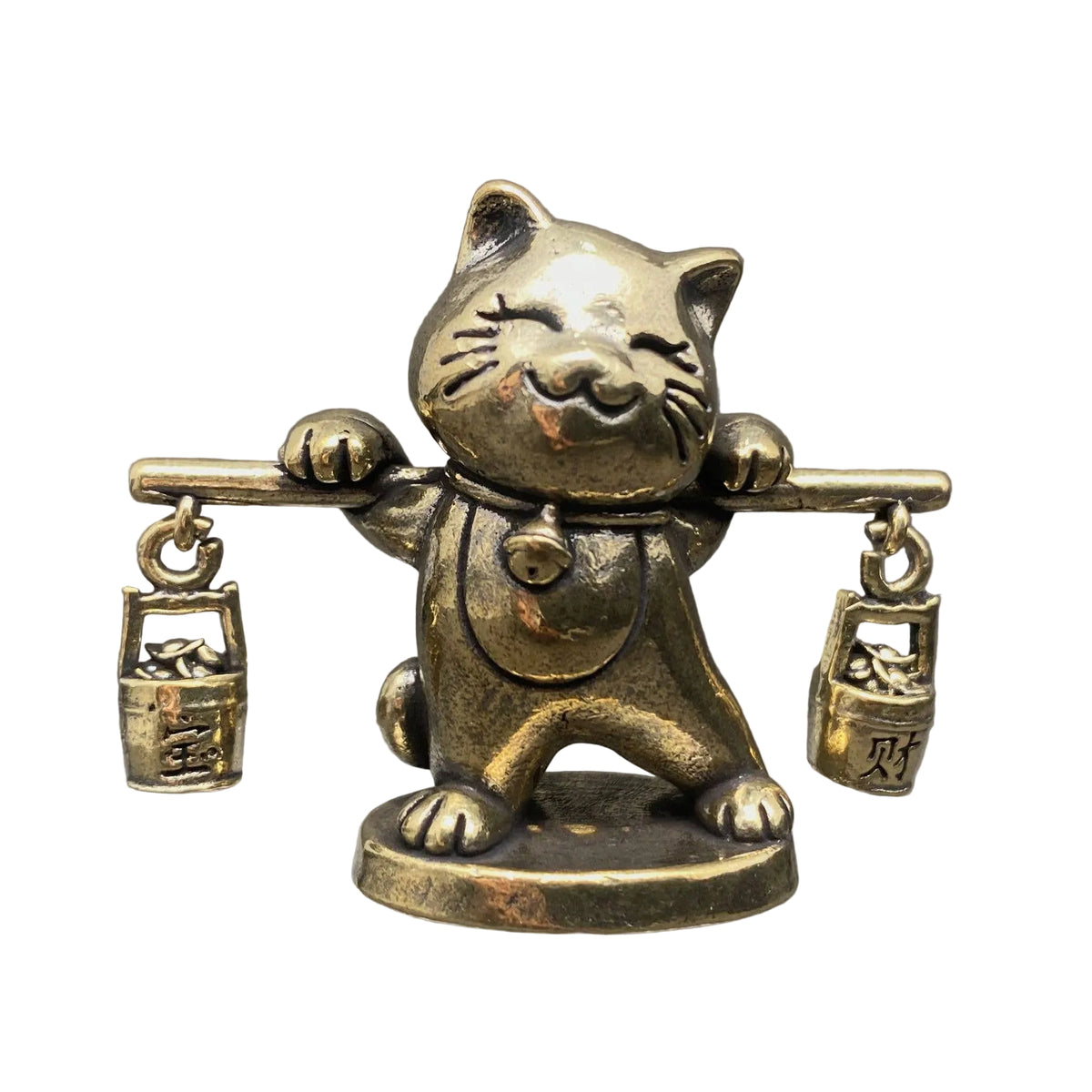 Brass Treasure Cat Crafts Decoration Desktop Ornaments