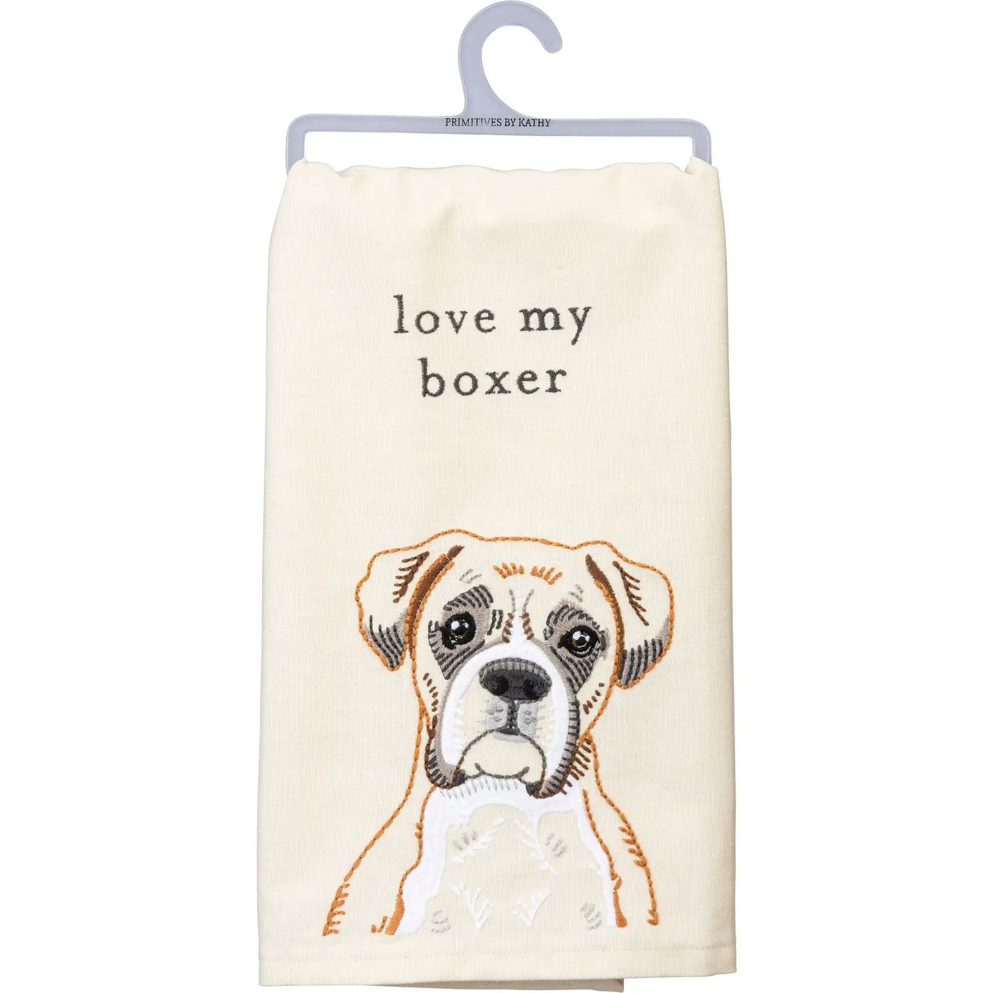 Love My Boxer Kitchen Towel