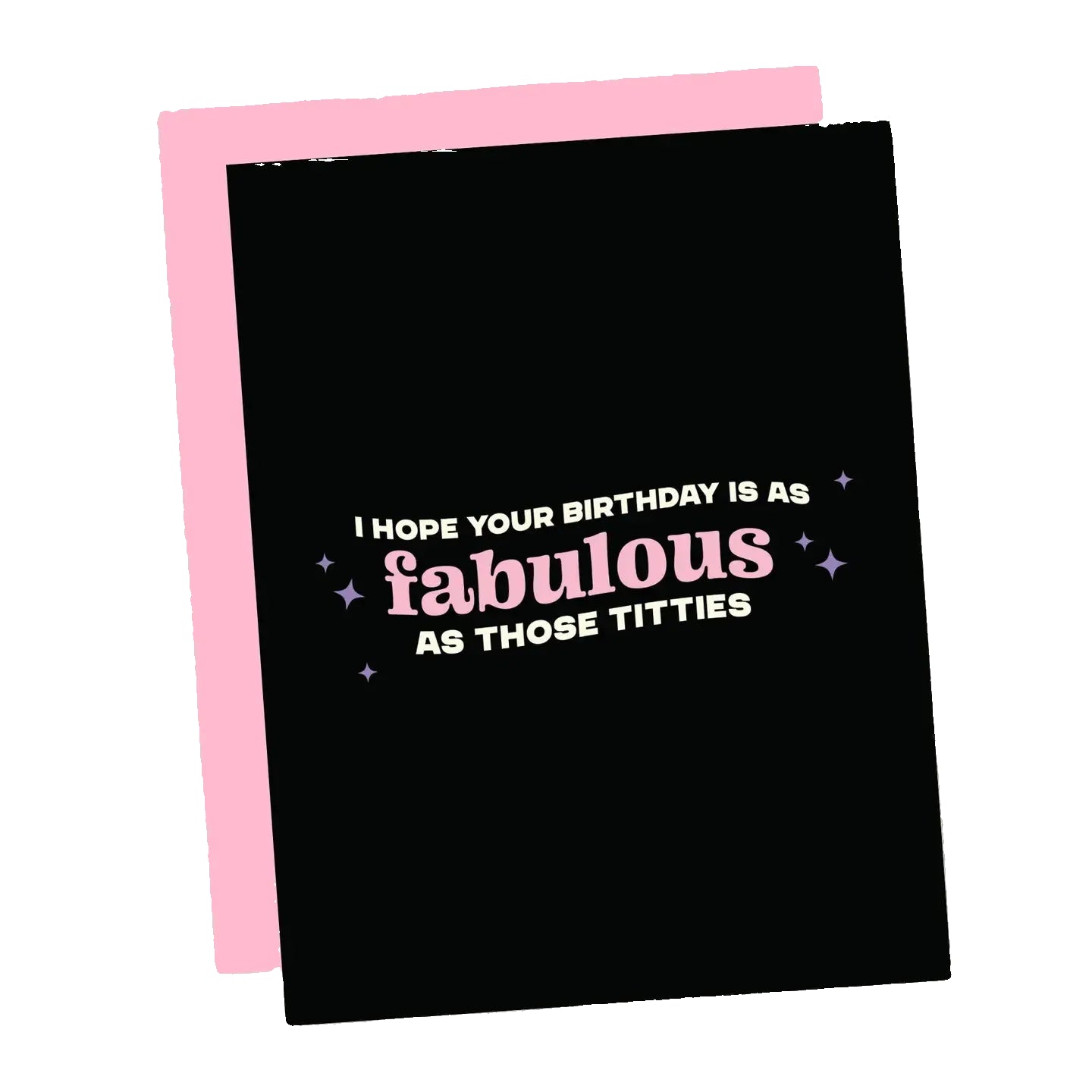 Fabulous Titties Greeting Card