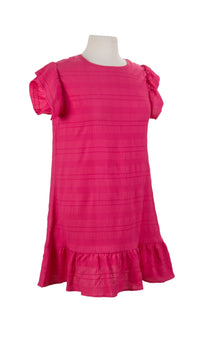 Ruffle Dress/Tunic with Peek-a-Boo Back