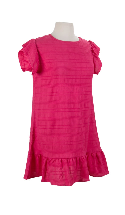 Ruffle Dress/Tunic with Peek-a-Boo Back