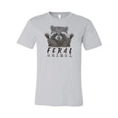 "Feral Animal" Raccoon Grey Tee