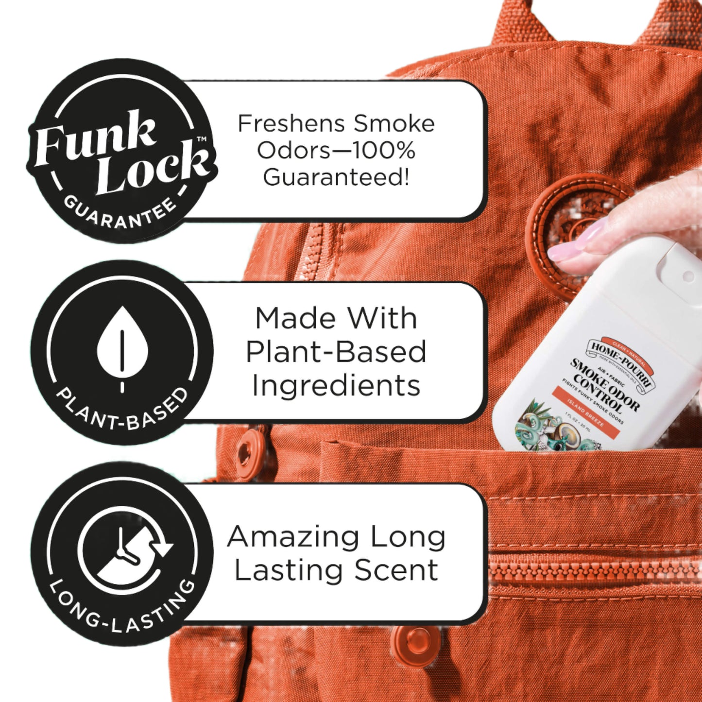 Home-Pourri Smoke Odor Control Pocket Sprayer