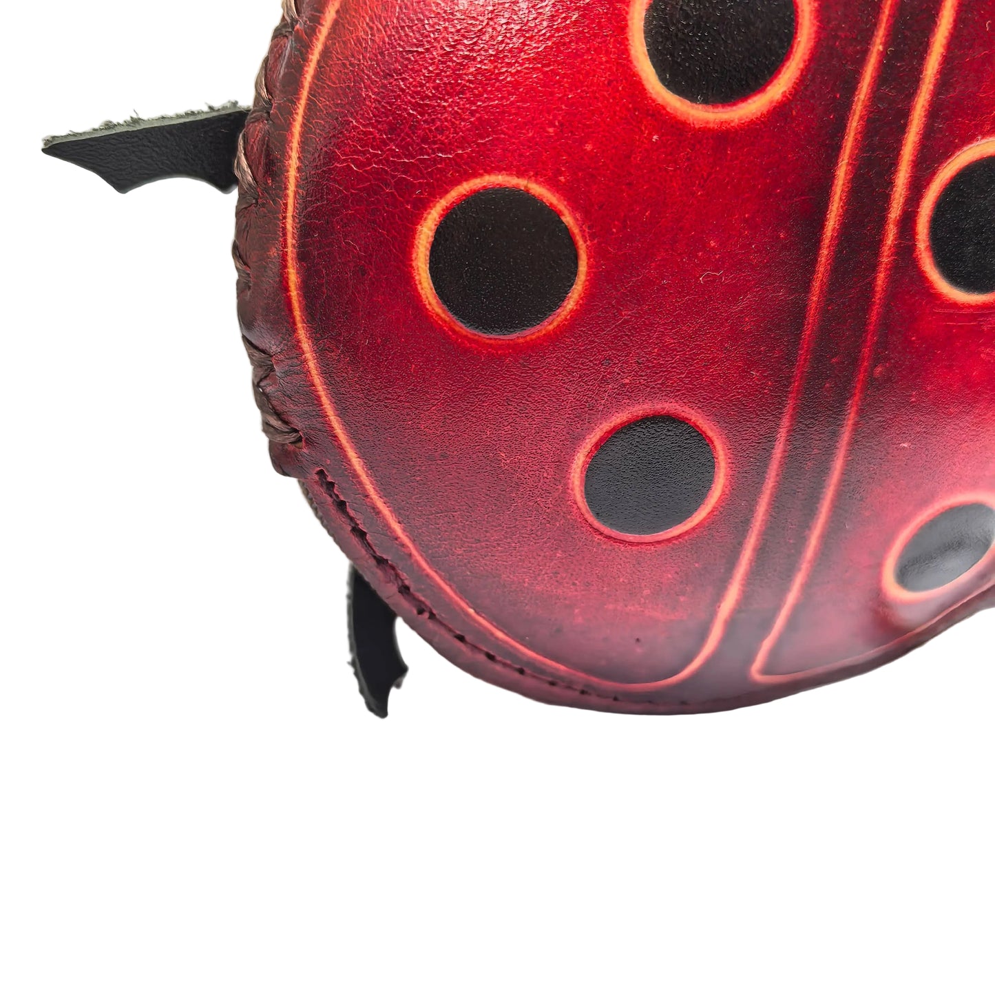 Ladybug Wristlet Leather Coin Purse Wallet