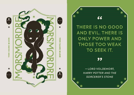 Harry Potter Dark Arts Mini Deck And Guidebook