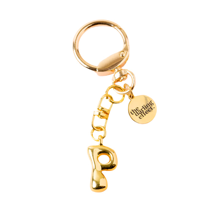 Bubble Letter Keychain Bag Charm