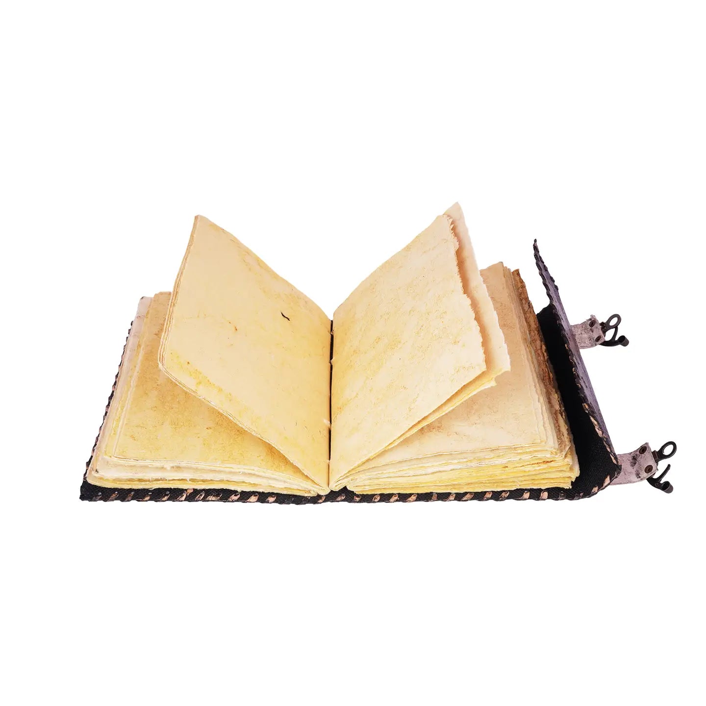 Antique Embossed Chakra Stones Leather Journal