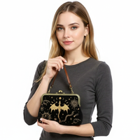Celestial Dragon Kiss Lock Bag