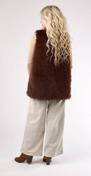Shaggy Fur Tunic Vest