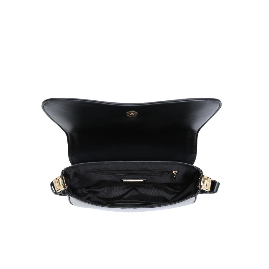 Wave Front Baguette Shoulder Bag