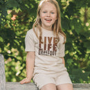 Oatmeal Shorts Casual Play Add-on Lounge Set