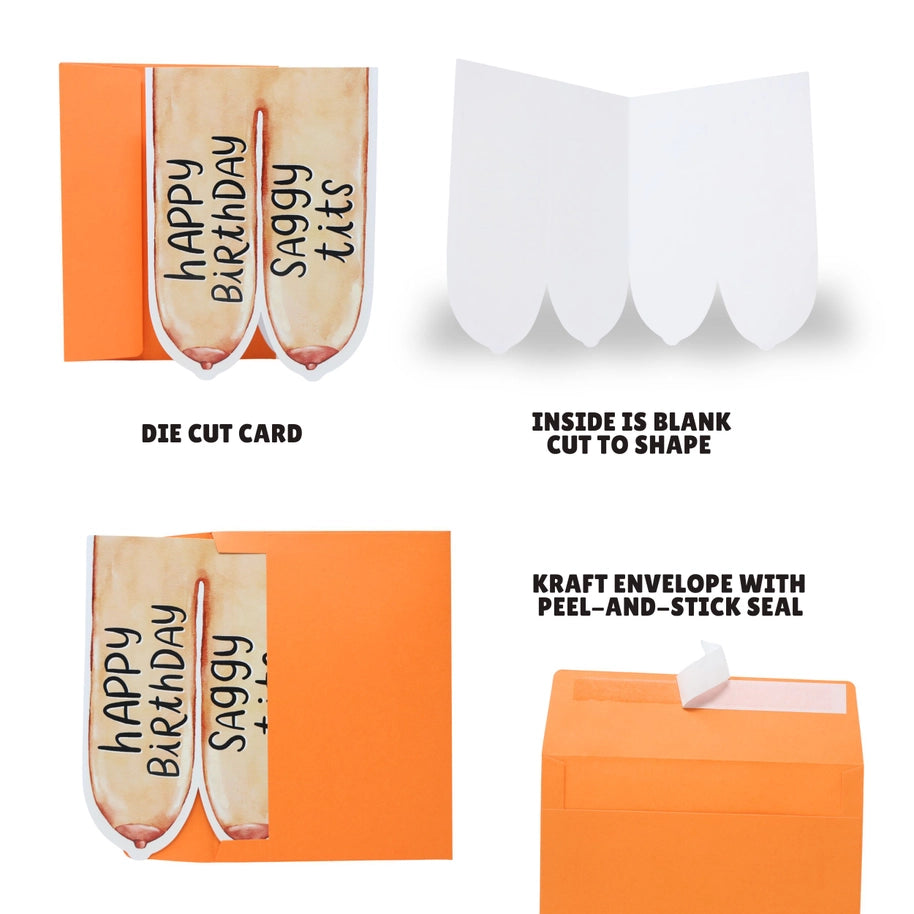 Saggy Tits Card