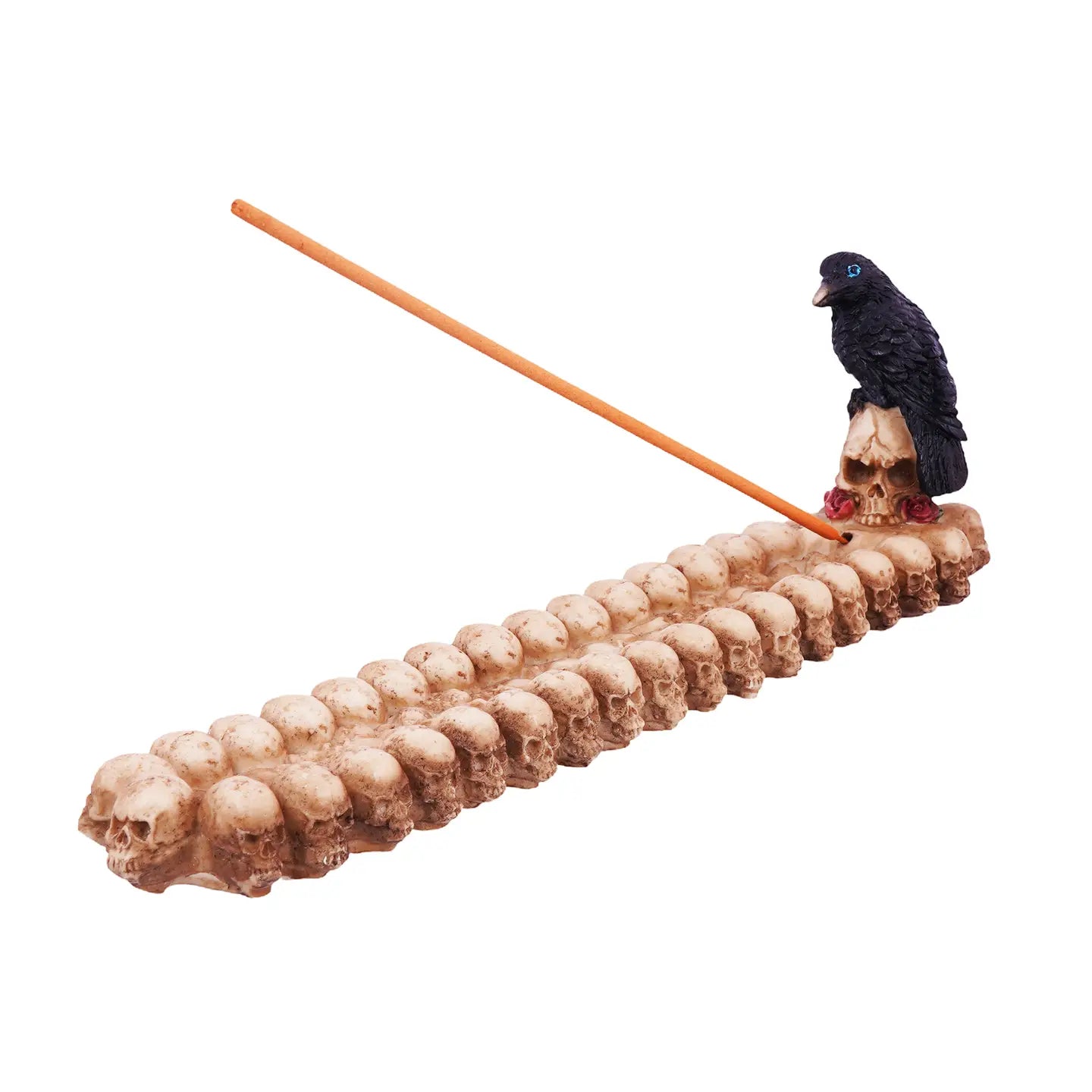 Skull & Raven Incense Burner