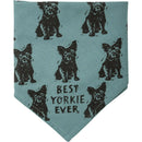 Yorkie/Love My Human Small Pet Bandana