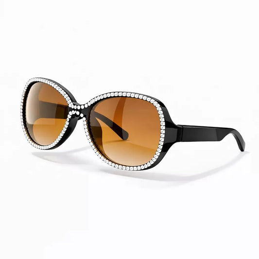Smart Wireless Glasses W/Crystals
