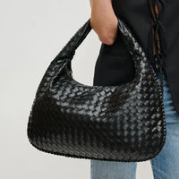Woven Hobo Weekend Tote