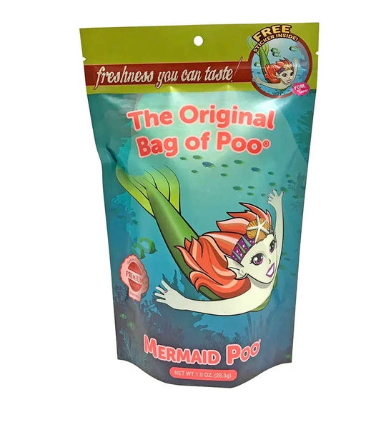 The Original Bag of Poo® (Mermaid Cotton Candy Poo)