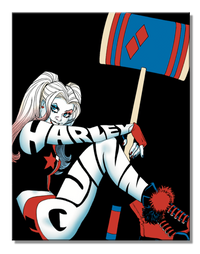DC Harley Mallet Tin Sign