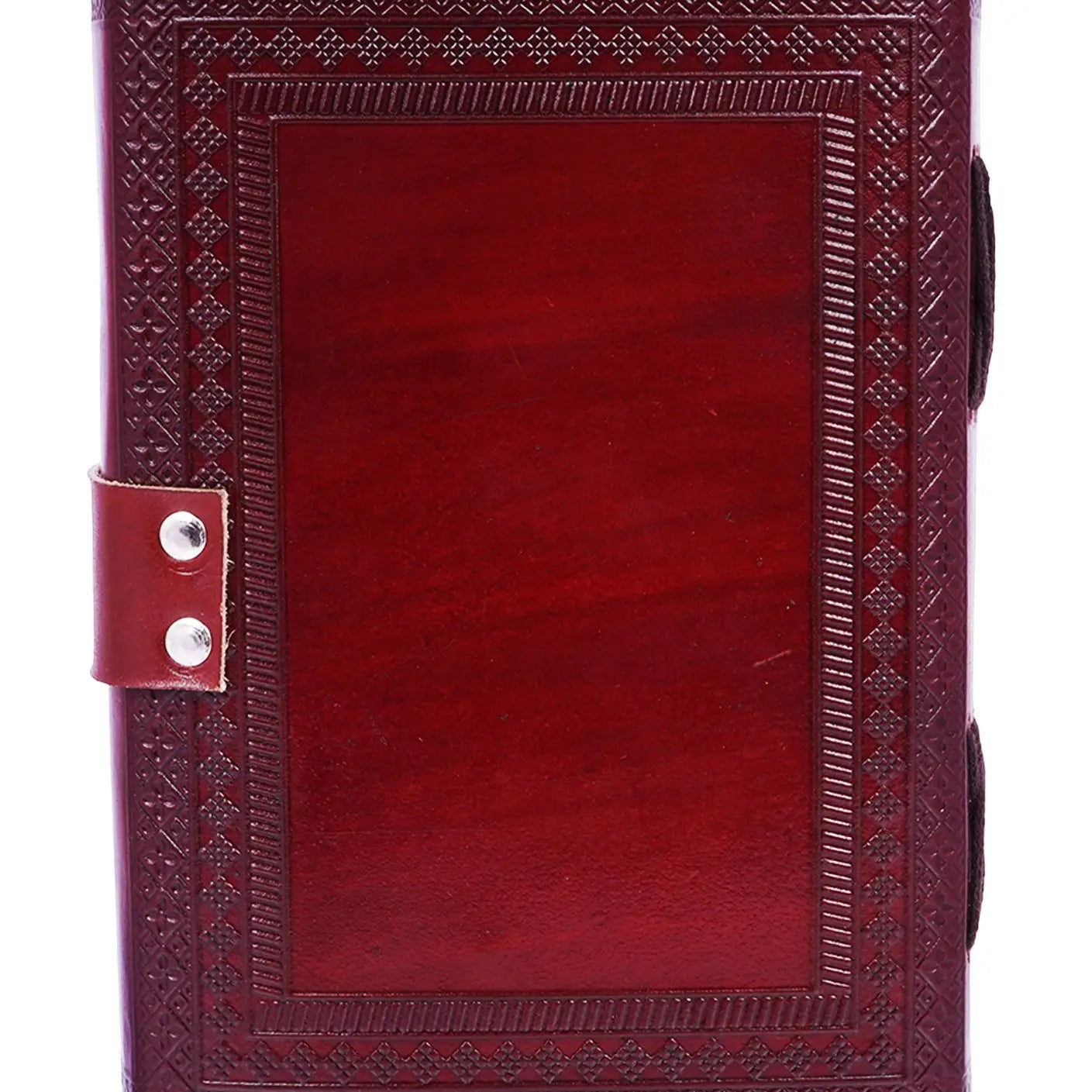 Fairy Leather Embossed Journal with Metal Fairy and Corners
