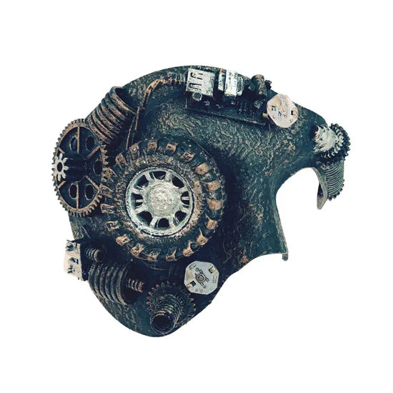 Copper Steampunk Half Mask