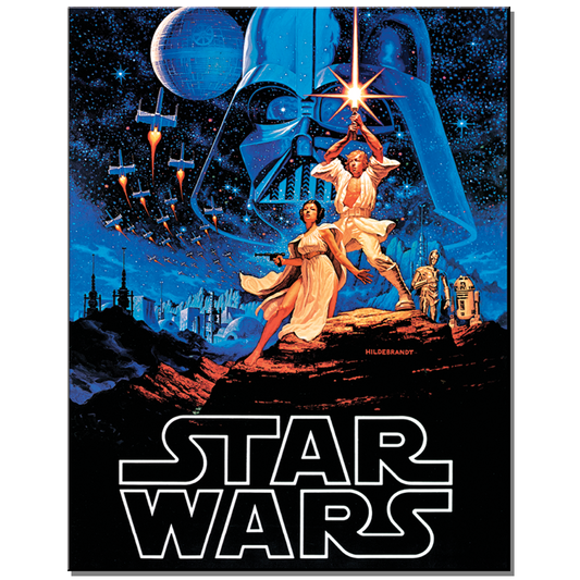 Star Wars Hildebrandt Tin Sign