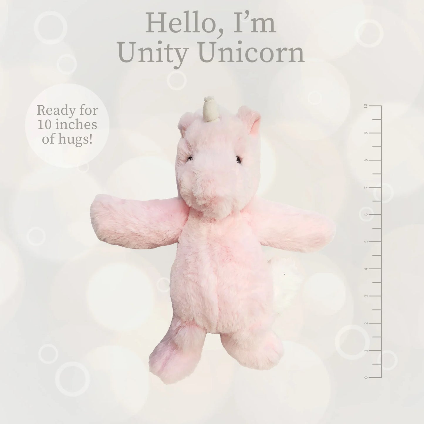 Rose Pink Unicorn Plushie