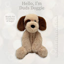 Duds Brown Doggie Plushie
