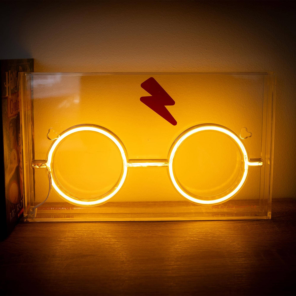 Harry Potter Scar and Glasses Neon Light Box