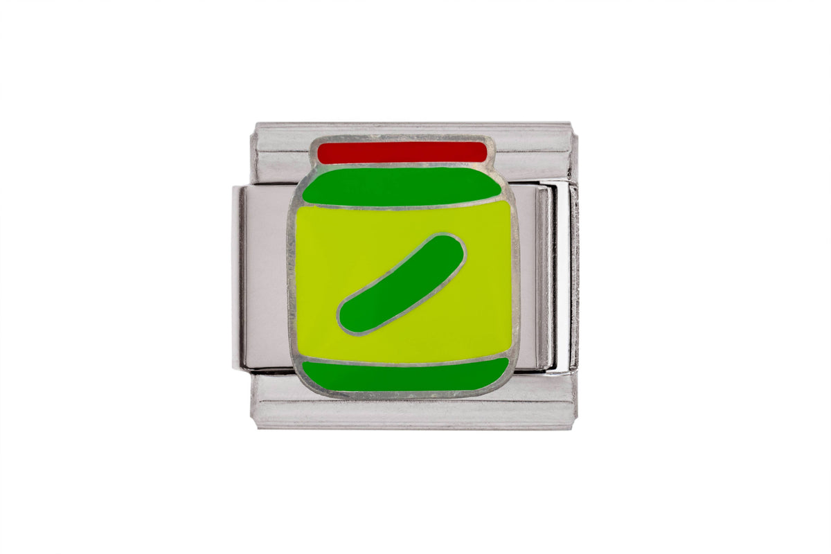Pickle Jar Italian Charm