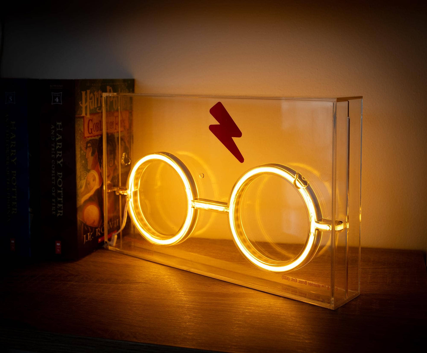 Harry Potter Scar and Glasses Neon Light Box