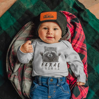 "Feral Animal" Woodland Raccoon  Onesie