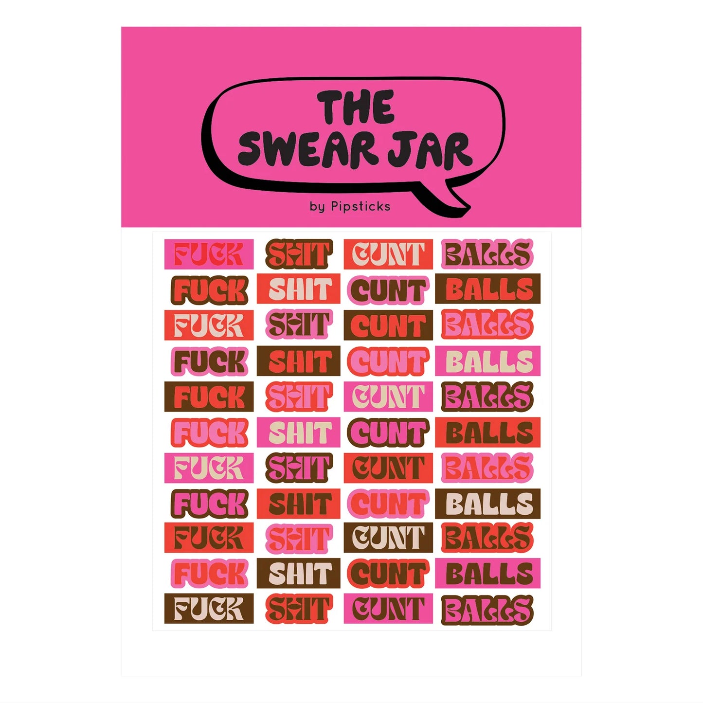 Swear Jar Stickers