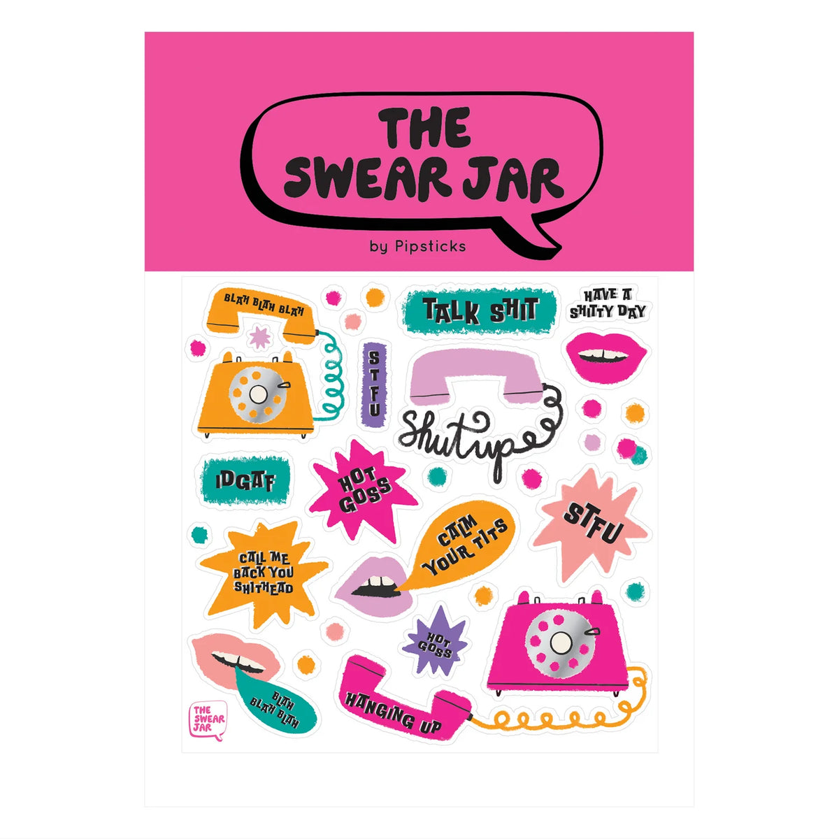 Swear Jar Stickers