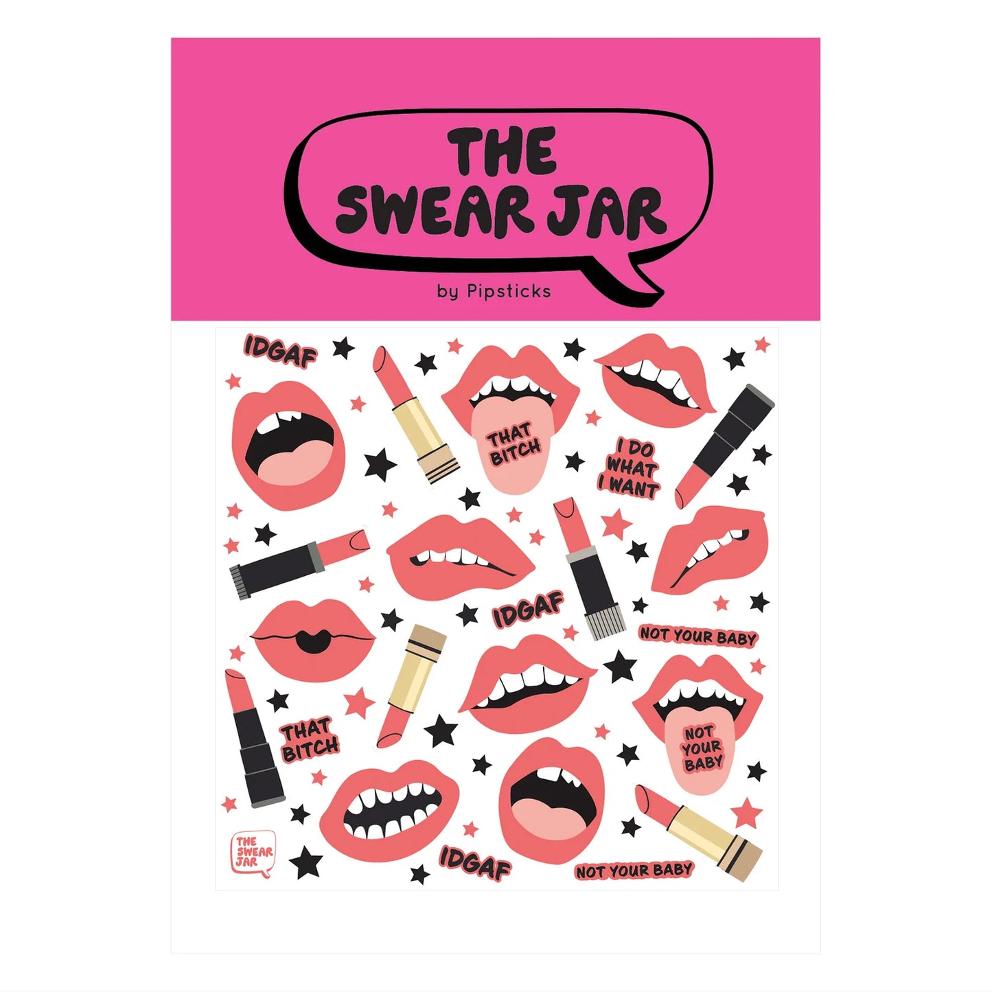 Swear Jar Stickers
