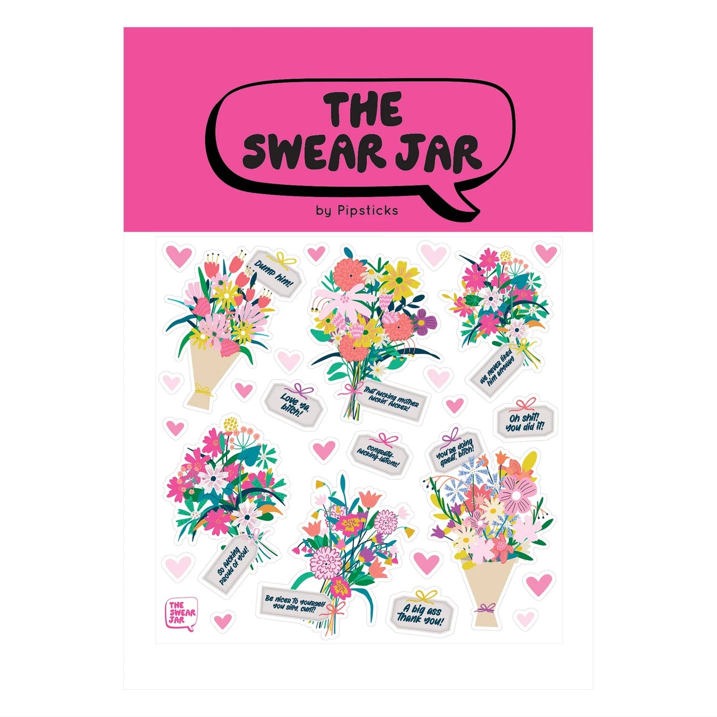 Swear Jar Stickers