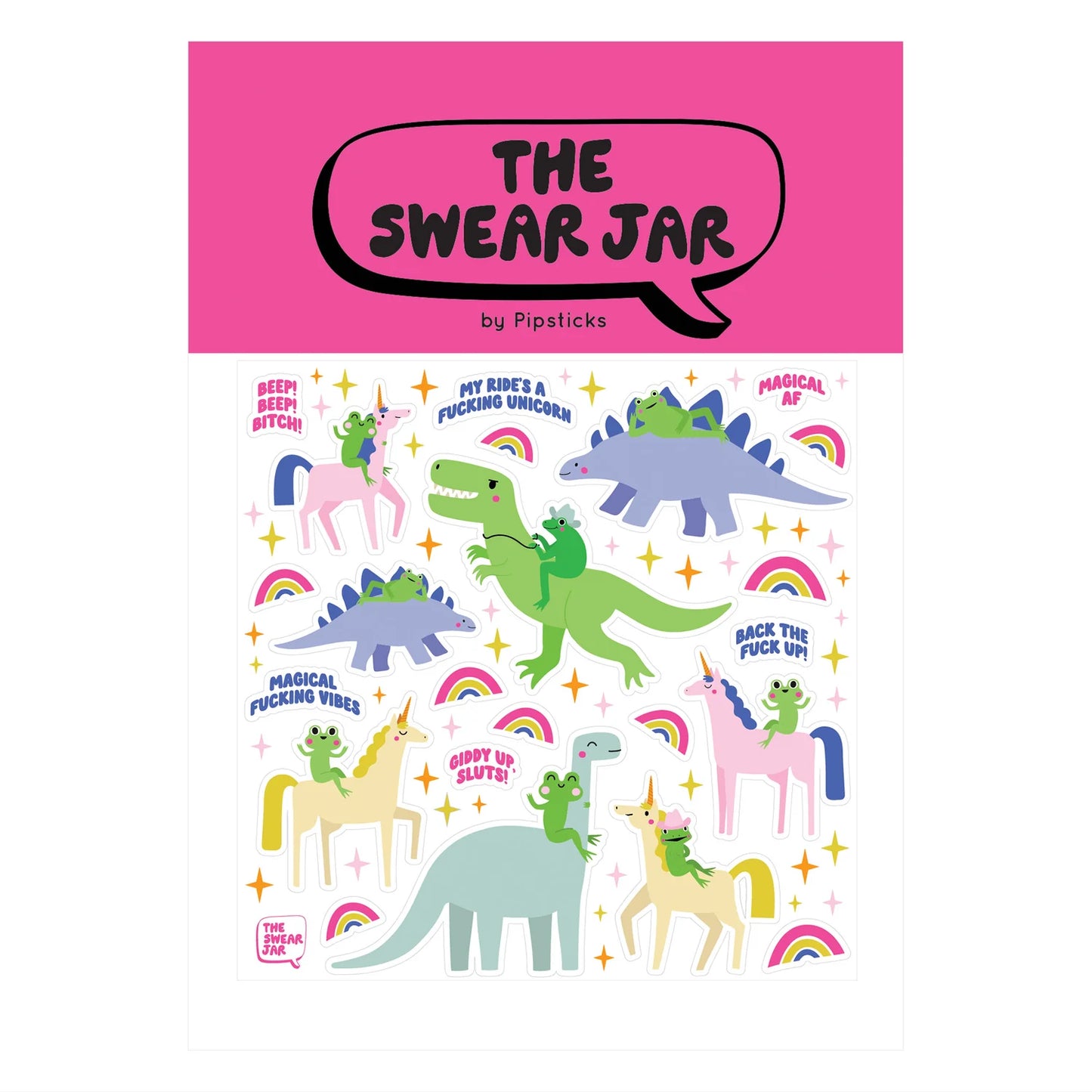 Swear Jar Stickers