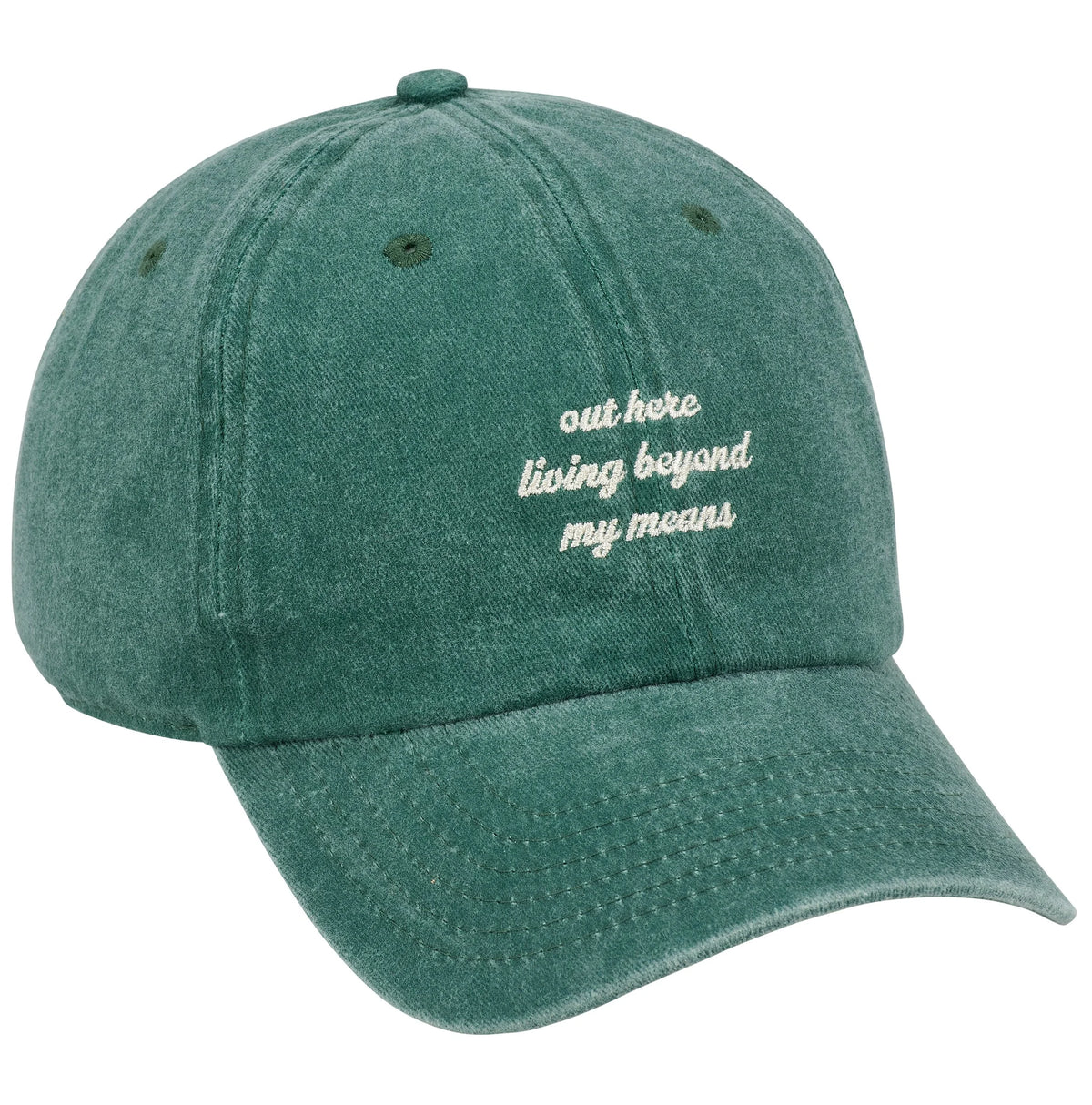 Living Beyond My Means Baseball Cap
