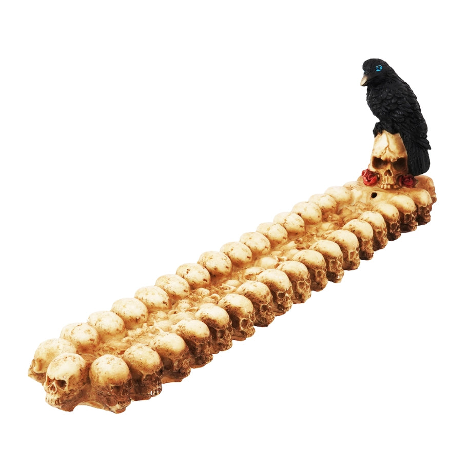 Skull & Raven Incense Burner