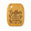 11" x 9" Bamboo Cutting Board Custom Engraving Available