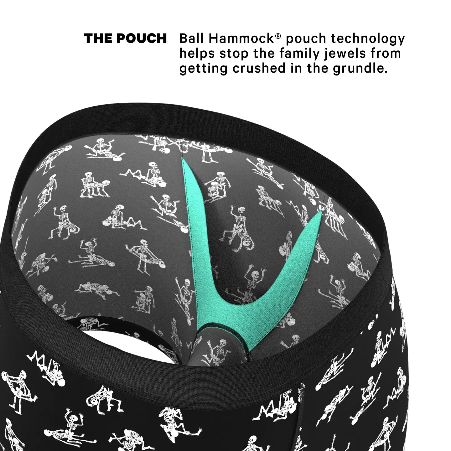 The Bare Back Bones Boxers