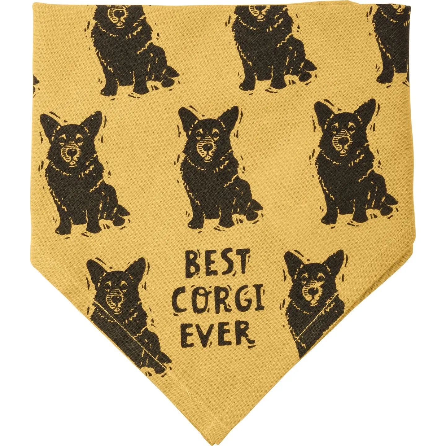 Corgi/Love My Human Small Pet Bandana