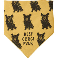 Corgi/Love My Human Small Pet Bandana