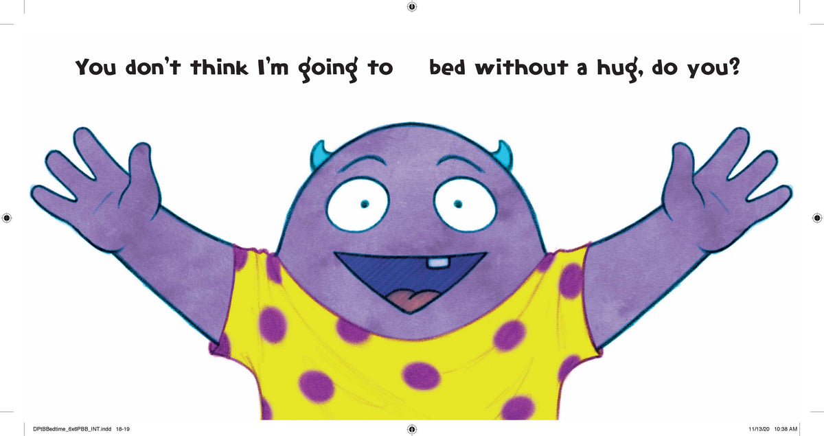 Don't Push The Button! Let's Say Good Night Board Book