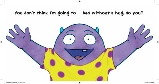 Don't Push The Button! Let's Say Good Night Board Book